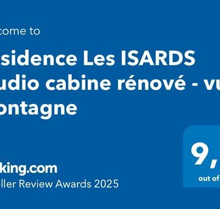 Residence Les Isards Studio Cabine Renove - Vue Montagne Font-Romeu-Odeillo-Via Exterior foto
